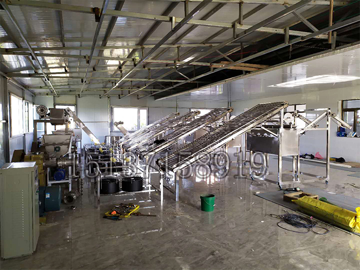 吉林梅河口全自動米線機安裝現場 吉林梅河口全自動米線機安裝現場